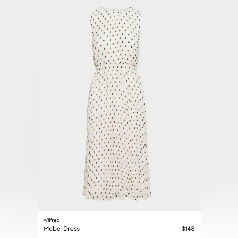 Aritzia Wilfred Mabel Dress